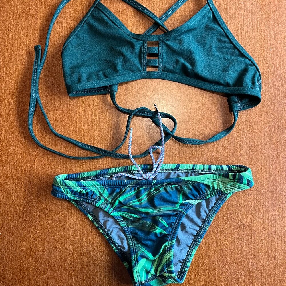 Jolyn Palm Bikini Set